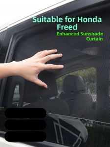 Right-Hand Drive Honda Freed Sunshade Curtain Privacy Light Blocking Heat Insulation Shade Curtain Window Protection Accessories