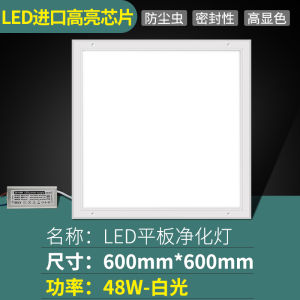 Jiuhe Led Purification Panel Light Clean Lamp 300x1200 Surface Mounted Ultra-Thin Ceiling Lamp Hospital Dust-Free Workshop Lamp