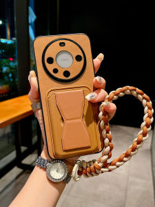 Huawei Mate 80 pro 70 60 50 Series Full Cover Leather Phone Case with Card Holder Stand Dustproof Protective Shell for Women