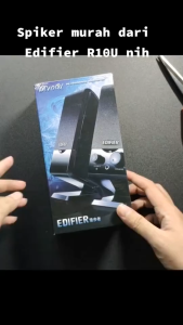 RAJA Speaker aktif laptop hp komputer super bass Edifier Multimedia Stereo - R10U