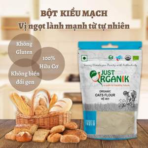 Bột Kiều Mạch Hữu Cơ Organic Buckwheat flour Just Organik 500g