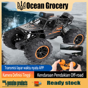 (Pengiriman dari Jakarta)Ponsel remote control mobil mobil pantai buggy paduan remote yang dapat diisi ulang dengan kamera mainan anak laki-laki panjat mobil melayang