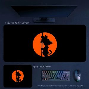 Bandai | New High Quality Printing Animation Dragon Ball Series Rubber Non-slip Mouse Pad Multi-Size Rubber Mouse Pad Student Table Pad