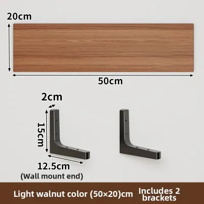 evesigar | Wall Mounted No Painting Floating Shelf