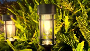 1PCS/4PCS Solar Waterproof LED Lawn Lamp Outdoor Light Sensor Courtyard Lamp Landscape Light For Courtyard Garden Road Lawn Decor