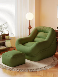 Lazy Sofa Single Person Couch Can Lie Can Sleep Tatami Seat Living Room Bedroom Ground Reading Small Sofa Modern Simple Style