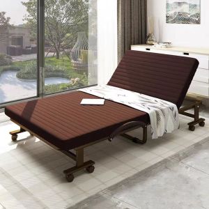 Table Trove.PH  Folding Bed Chair Foldable Bed Single Bed Metal Folding Bed Heavy Duty Lunch Bed