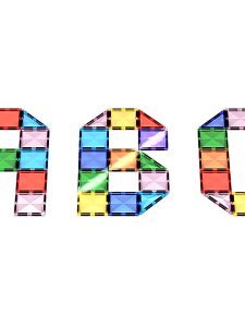 Magnet Tiles แผ่นตัวต่อแม่เหล็ก ของเล่นเสริมพัฒนาการ และการเรียนรู้ STEAM ของเล่นแม่เหล็ก V84 พร้อมส่งจากไทย