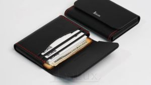 Ví Card Holder Đựng Giấy Tờ Cũ Handmade LEALUX Holder Handmade 2