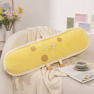 Cheese Shaped Cuddle Pillow Long Body Pillow