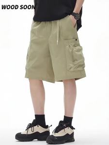 Wood soon | American Retro Workwear Shorts Summer Comfortable