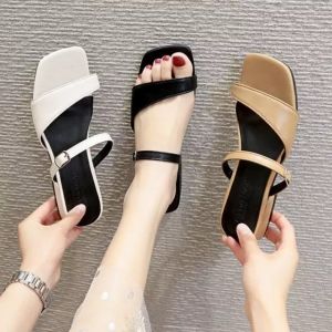 SAHYLA SANDAL WANITA TERBARU HAK TAHU 3 CM SIMPLE