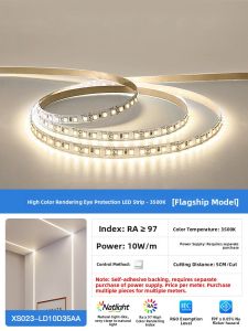 MOON SHADOW | Protective Embedded Linear LED Light Cob Strip