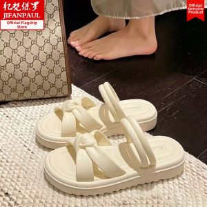 JIFANPAUL | French Fairy Style Two-in-One Sandals Thicker Sole
