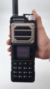 Baofeng UV-25M Walkie Talkie Set of 2 Multi-Band Portable Two Way AM FM Radio 20KM Long Range Wireless Copy Frequency 10W High Power Type-C