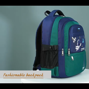 UISNMALL  #B2034 Large capacity inflatable caring primary school student backpack for grades one to six new large capacity waterproof backpack