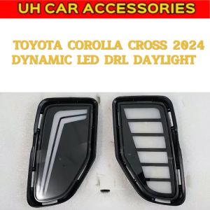 Toyota Corolla Cross HEV Premium Facelift 2024 Dynamic DRL Daylight With Signal Running ( 3 Function )