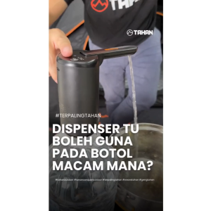 TAHAN USB Automatic Water Dispenser | Rechargeable Electric Pump with Hose for Home Office Camping