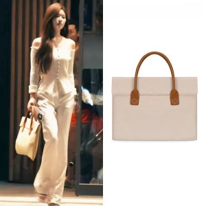 Xu I Dazzling Zhao Lusi Xu Yan Same Computer Bag Notebook Handbag Business Commute Briefcase File Bag