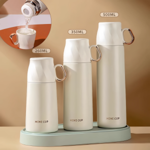 304 Stainless Steel Thermal Cup Double Layer Leakproof Insulated Water Bottle Keeps Hot And Cold Drinks Coffee Mug Vacuum Flask