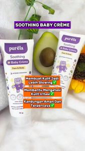 𝐏𝐔𝐑𝐄𝐋𝐀 Soothing Baby Creme 70 gr - Krim untuk Membantu Mengurangi Gatal karena Biang Keringat dan Ruam Popok