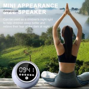 (p12รุ่นใหม่) ลําโพงบลูทูธ 360 องศา ความถี่ต่ํา พร้อมไฟ Led และไดอะแฟรม เสียงเบสสูง แบบพกพา