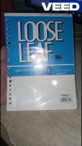 KOALA LOOSE LEAF A5 KERTAS POLOS FUN CORNER DENGAN PAKING AMAN