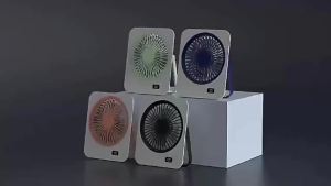 Quạt Nhỏ Để Bàn Cực Êm Với Gió Mạnh Có Thể Sạc Lại Bằng USB Quạt Mini Di Động Gắn Tường Nhẹ Dùng Ngoài Trời