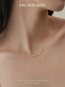 HUSSAIN | Dây Chuyền Đeo Lớp Bạc Sterling Cao Cấp cho Phụ Nữ