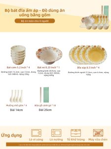 SIYUE | Bộ Bát Sứ Thiết Kế Hình Gấu