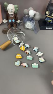 Bộ 14 Jibbitz Sticker Charm 3D chủ đề Cina nhựa bóng DIY gắn Dép Crocs Cross Dép Sục Cá Sấu Mayto JB-41