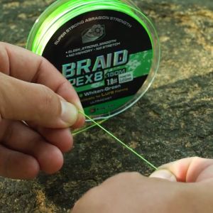 Senar Pancing PE 0.12mm~0.5mm Benang Pancing 150m Tahan Abrasi Kuat Lure Fishing Ikan Mandarin Besar Memancing