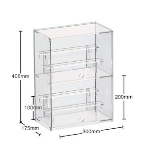 Transparent 12 Chinese Zodiac Acrylic Dust-proof Display Cabinet