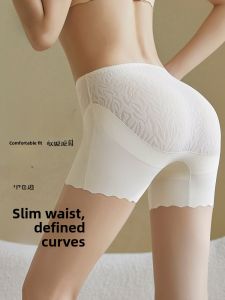 Miiow | Cat Lady Safety Pants Womens Summer Thin Hip Lifting Flat Angle Underwear High Waist Short Pants Nylon Spandex Casual Wear