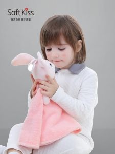 Khăn Giấy Lau Tay Tre Em Trang Trí Tường Hoạt Hình Thấm Hút Khăn Nhỏ Tặng Quà Ngày Trẻ Em Dễ Thương Chất Liệu Polyester