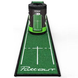 Swing Perfect | Golf Putting Practice Mat 2.4m