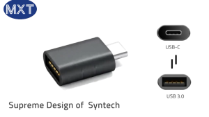 Metallic OTG Adapter USB-C Male to USB-A Female Converter USB3.0 Type-C