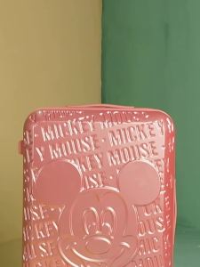 Disney Luggage Womens Large Capacity 24 Inch Carry-On Suitcase with Four-Wheel Rotation for Students And Travelers