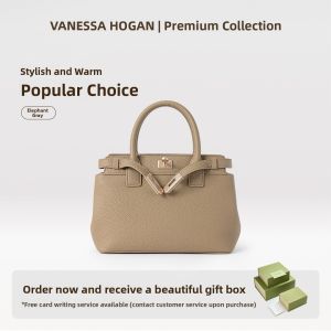 VANESSA HOGAN | Large Capacity Shoulder Bag Calfskin