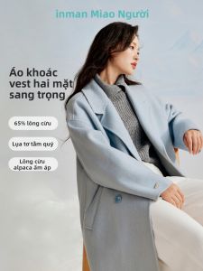 INMAN | Áo Khoác Hai Mặt Từ Lông Alpaca và Tơ Tằm