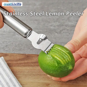 JustLiving Lemon Zester Grater: A Must-Have Kitchen Gadget for Restaurant & Home Bar Prep
