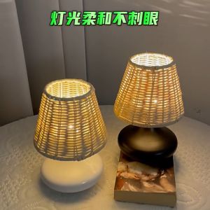 โคมไฟตั้งโต๊ะ LED สไตล์ YEEPUN ห้องนอน & มินิมอล USB ปรับความสว่าง