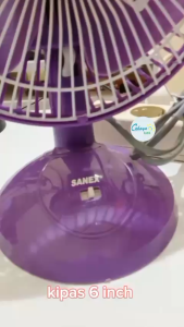 Kipas angin meja Sanex 6 inch listrik Termurah / Desk Fan 6" Diameter 15 cm