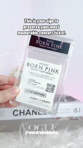 BTS Arirang Tour Acrylic Concert Ticket Photocard Case Frame Holder Keeper Slab Memento Studio Army