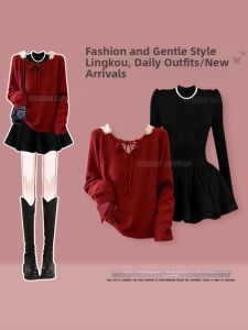 NUMEN BUTTON | Plus Size Autumn Winter Stunning Knit Sweater Dress Set