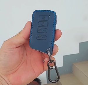 Bao da chìa khoá Lexus handmade da thật V2(Lexus RX GX LX ES...)