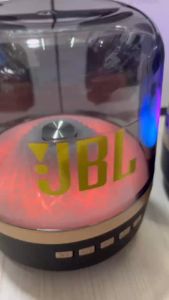 2024 ใหม่ BASS Bluetooth Audio ซับวูฟเฟอร์กำลังสูงกลางแจ้งแบบพกพาสีสันสดใสลำโพงไร้สายบลูทูธ