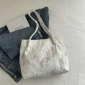 Túi Tote Canvas Thời Trang Thường Ngày Dung Tích Lớn Cho Nữ Túi Đeo Vai Mềm Mại Có Khóa Kéo Túi Tote Thời Trang Cho Thanh Thiếu Niên