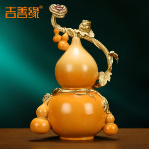 Ji Shanyuan | New Chinese Style Copper Gourd Decorative Ornament