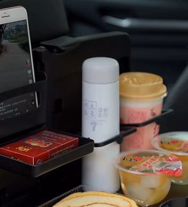 Speed Space ถาดอาหารในรถ ที่วางอาหารในรถยนต์ และที่วางแล็ปท็อปในรถยนต์ โครงพวงมาลัยรถยนต์